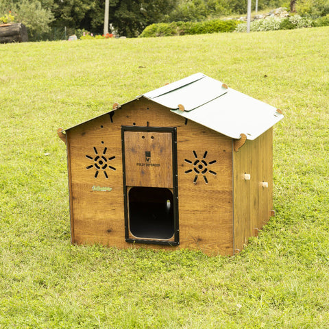 Cucciolotta kippenhok chalet L vooraanzicht