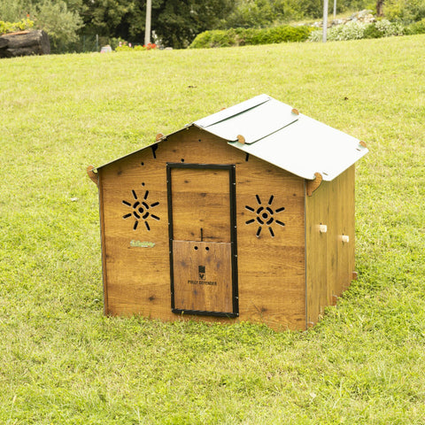 Cucciolotta kippenhok chalet L vooraanzicht