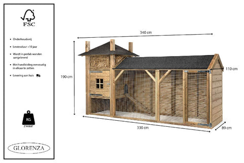 Hooiberg_konijnenhok_konijnenvilla_groot_geimpregneerd_hout_zweeds_rabat_nachthok_ren_buitenren_duurzaam_onderhoudsvrij_Glorenza_marterproof_gaas_vlaamse_reus_achtergrond_tuin_waterbestendig_regen_dakleer_hooiopslag_hooi_fsc_levering_zwaar_levensduur_handleiding_Sterre