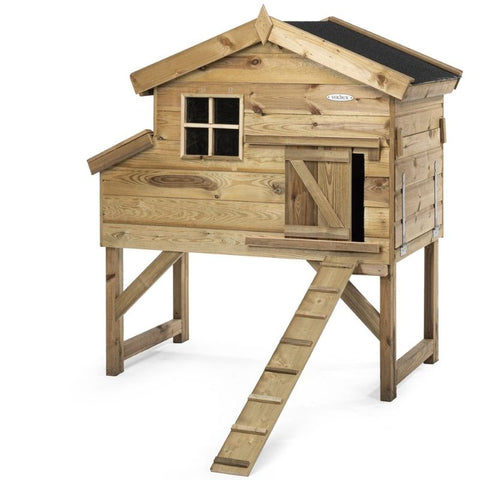 Kippenhok Jasper Voldux met trap