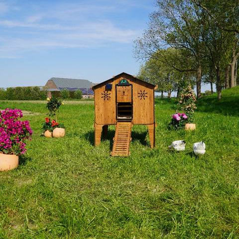 Cucciolotta kippenhok buiten 