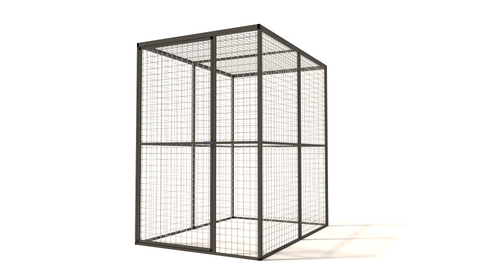 Kwalitatieve kippenren aluminium voor nachthok kippen door Kippenvilla