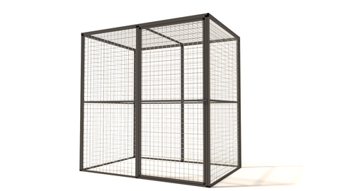 Kwalitatieve kippenren aluminium voor nachthok kippen door Kippenvilla