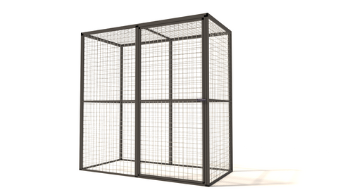 Kwalitatieve kippenren aluminium voor nachthok kippen door Kippenvilla