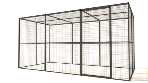 Kwalitatieve kippenren aluminium voor nachthok kippen door Kippenvilla