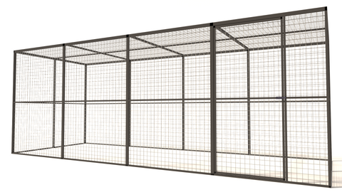 Kwalitatieve kippenren aluminium voor nachthok kippen door Kippenvilla