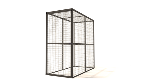 Kwalitatieve kippenren aluminium voor nachthok kippen door Kippenvilla