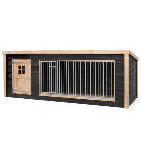 Hondenkennel Reno XL met Nachthok Voldux - 342x130x132cm
