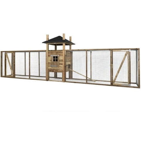 Konijnenhok Hooiberg Fien XXL Voldux -  697x125x225cm