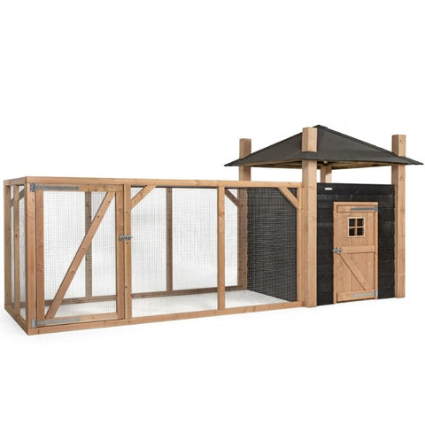 Kippenhok Hooiberg Bouwpakket Vera DELUXE - 507x215x300cm