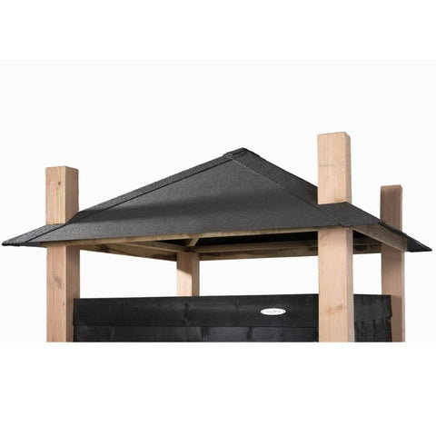 Kippenhok Hooiberg Bouwpakket Niek Voldux - 175x175x225cm