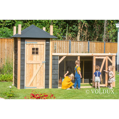 Kippenhok Hooiberg Bouwpakket Gijs Voldux