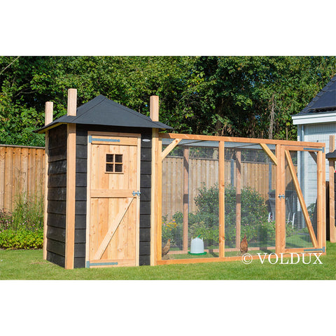 Kippenhok Hooiberg Mees XL Voldux