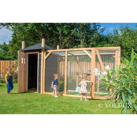 Kippenhok Hooiberg Mees XL Voldux