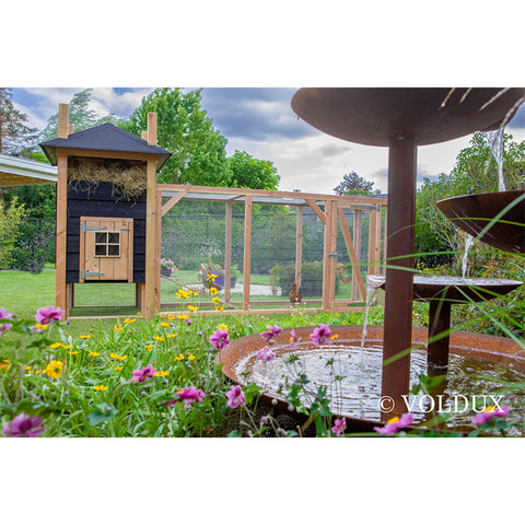 Kippenhok Hooiberg Tom XL nachthok links