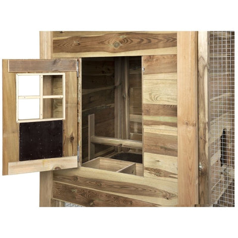 Kippenhok Hooiberg Ties XXL Voldux - 697x125x225cm