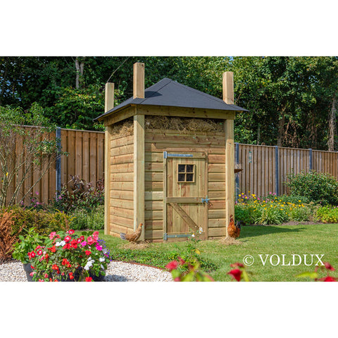 Kippenhok Hooiberg Bouwpakket Loes Voldux