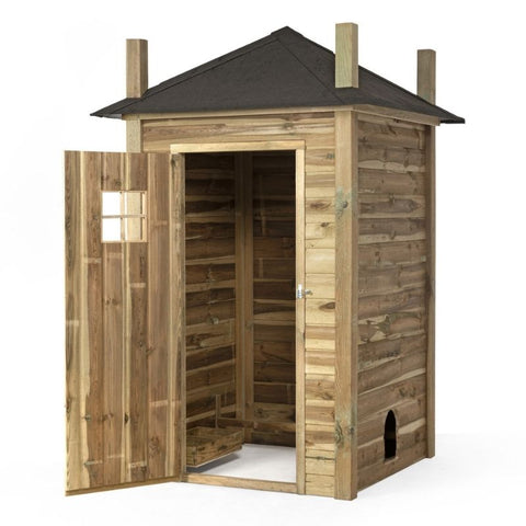 Kippenhok Hooiberg Bouwpakket Eline XL Voldux - 437x150x235cm