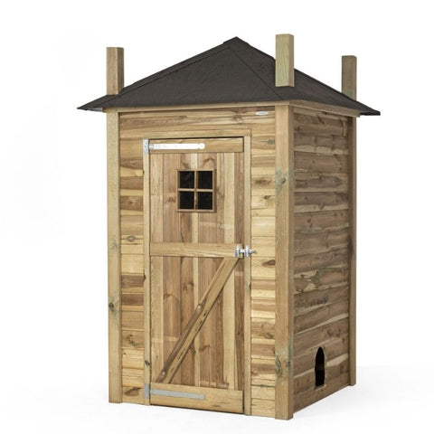 Kippenhok Hooiberg Bouwpakket Eline Voldux - 150x150x235cm