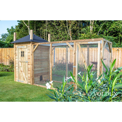 Kippenhok Bouwpakket Eline XL Voldux