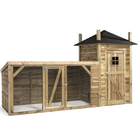 Kippenhok Hooiberg Lotte nachthok rechts