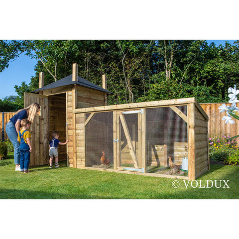 Kippenhok Hooiberg Bouwpakket Lotte Voldux