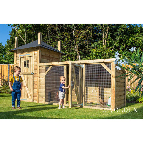 Kippenhok Hooiberg Bouwpakket Lotte Voldux