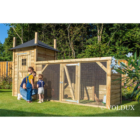 Kippenhok Hooiberg Bouwpakket Lotte Voldux