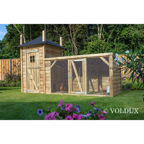 Kippenhok Hooiberg Bouwpakket Lotte Voldux