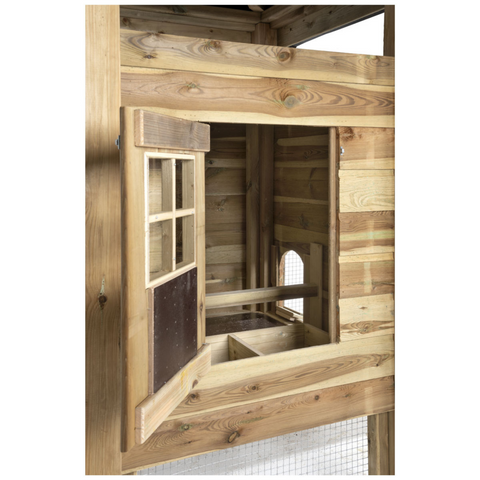 Konijnenhok Hooiberg Tom XL Voldux - 411x125x225cm