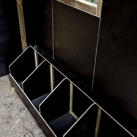 Kippenhok Hooiberg Bouwpakket Julia  - 215x215x300cm