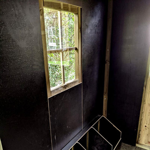 Kippenhok Hooiberg Bouwpakket Julia  - 215x215x300cm