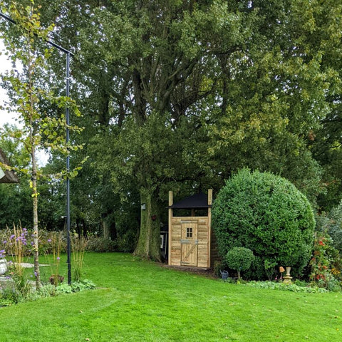 Kippenhok Hooiberg Bouwpakket Julia  - 215x215x300cm