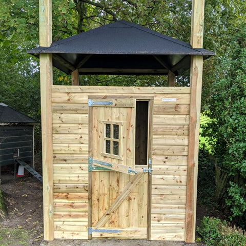 Kippenhok Hooiberg Bouwpakket Julia  - 215x215x300cm