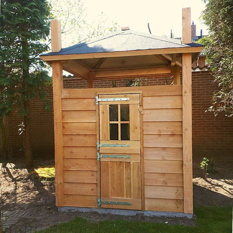 Kippenhok Hooiberg Bouwpakket Vera: klantfoto