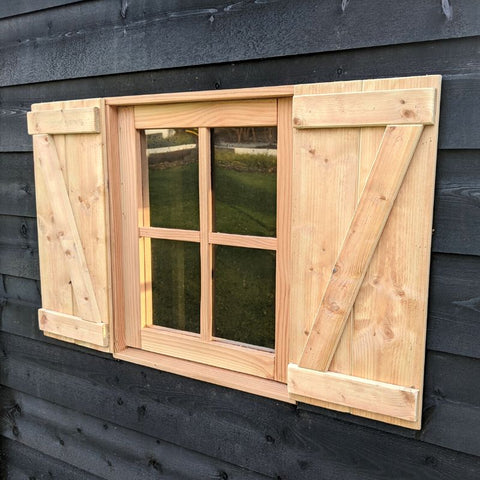 Kippenhok Hooiberg Bouwpakket Sanne XL met Ren - 615x330x350cm