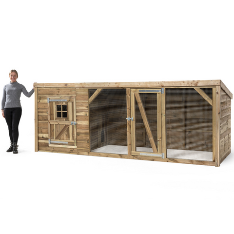 Konijnenhok Britt XL Voldux - 342x130x132cm