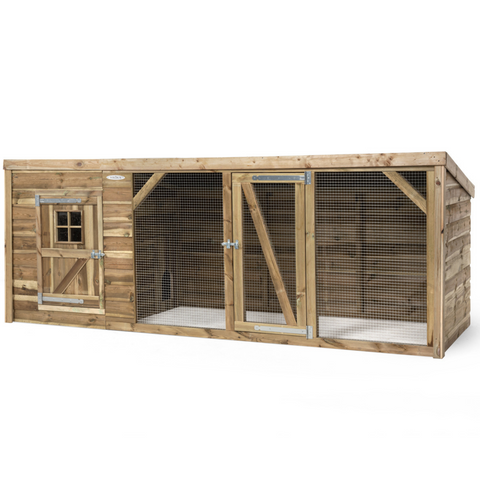 Konijnenhok Britt XL Voldux - 342x130x132cm