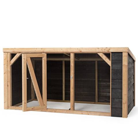 Konijnenren Milan Voldux - 260x130x132cm