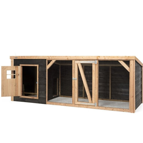 Konijnenhok Milan XL Voldux - 342x130x132cm