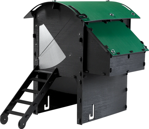 Kunststof kippenhok Nestera Medium Verhoogd - 99x134x117cm