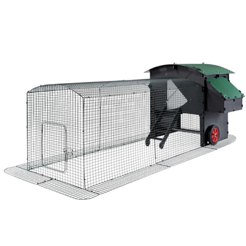 Kunststof Kippenhok Nestera Large met 3 meter ren - 160x300x117cm