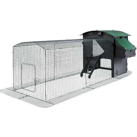 Kunststof Kippenhok Nestera Large met 3 meter ren - 160x300x117cm