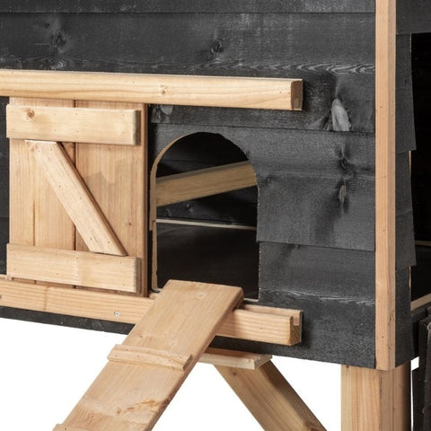 Kippenhok Jens XL close up trapje