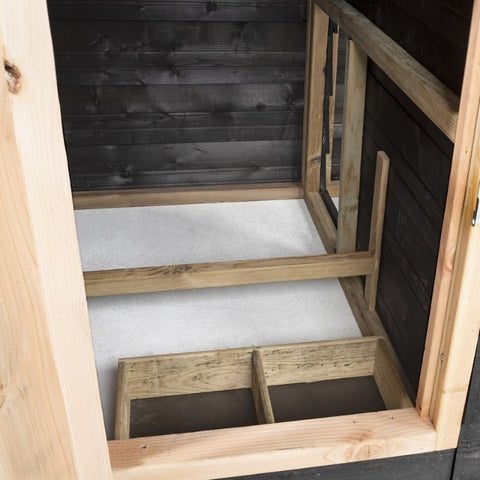 Kippenhok Milan XL Voldux - 342x130x132cm