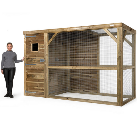 Volière Toon Voldux - 302x122x193 cm