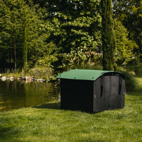 Kunststof Konijnenhok / Eendenhok Large Nestera - 114x100x78cm