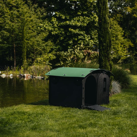 Kunststof Konijnenhok / Eendenhok Large Nestera - 114x100x78cm