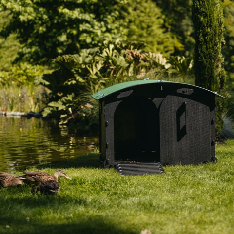 Kunststof Konijnenhok / Eendenhok Large Nestera - 114x100x78cm