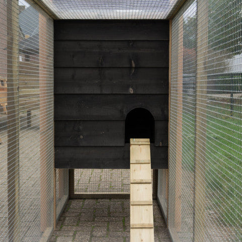 Konijnenhok Hooiberg Ties XXL Voldux - 697x125x225cm